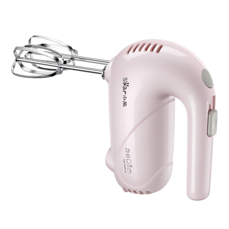 小熊（bear）打蛋器电动家用迷你 双棒配置打发奶油鸡蛋清做烘焙蛋糕 搅拌机 配收纳盒 DDQ-A01G1