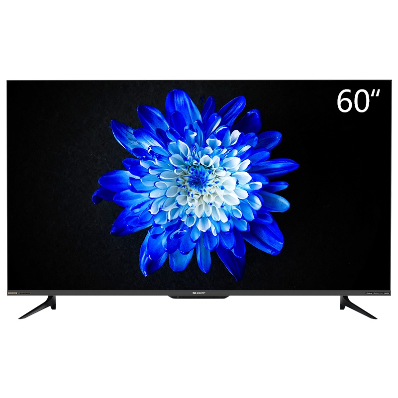 夏普(SHARP)60D6UA 60吋4K全面屏超高清人工智能语音平板液晶电视 58 55