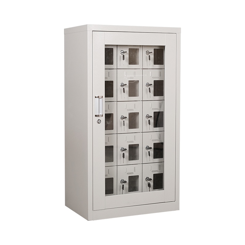 振奥 手机充电柜 手机存放柜 单位员工手机保管柜 铁皮柜 带锁15门