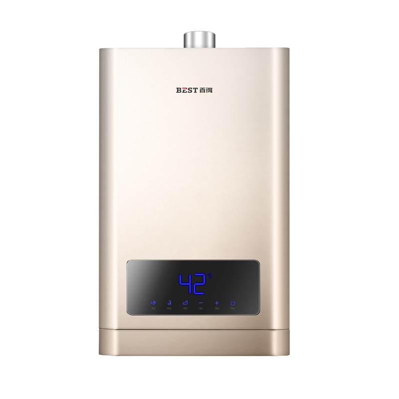 华帝 百得(BEST) DR16燃气热水器家用16升智能恒温强排式热水器