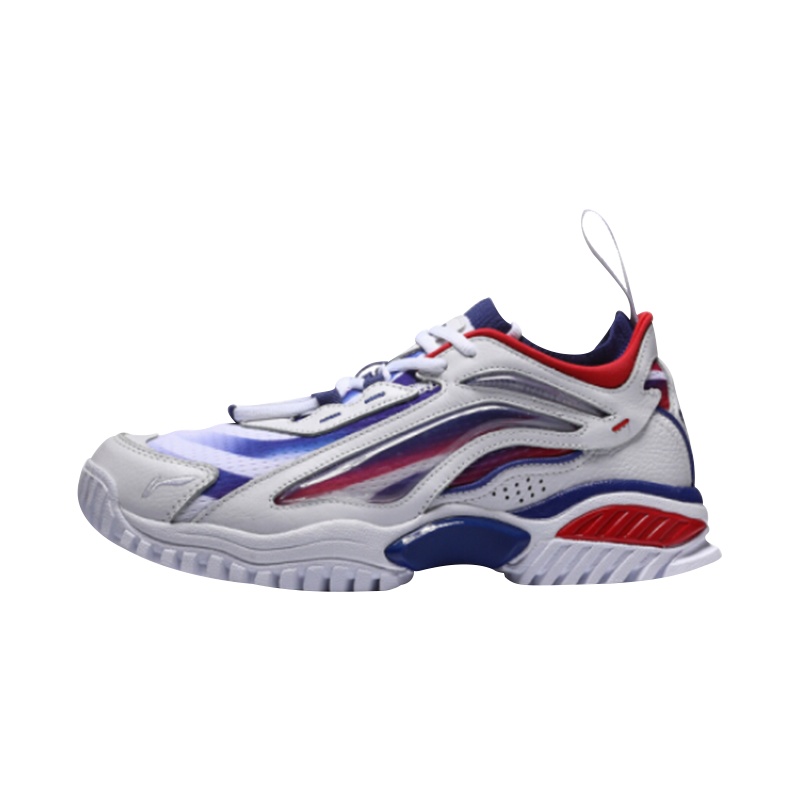 Lining/李宁2018新款巴黎时装周极光天行限量复古女子休闲运动鞋AGLN242