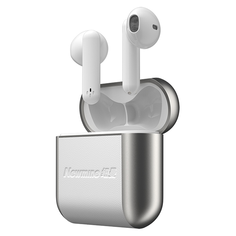 Newsmy/纽曼TWS-X3 真无线蓝牙耳机 半入耳式无线耳机 通用苹果华为小米手机耳机 白色