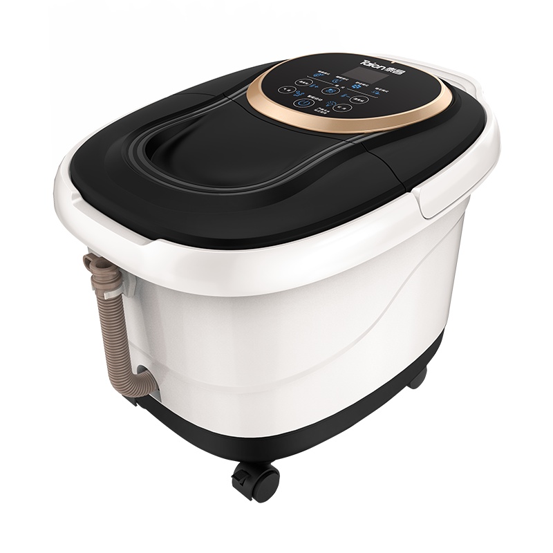 泰昌足浴盆3211智能按摩全自动加热足浴盆洗脚盆泡脚洗脚桶漏电保护定时功能温度设定仿卵石按摩足浴药盒