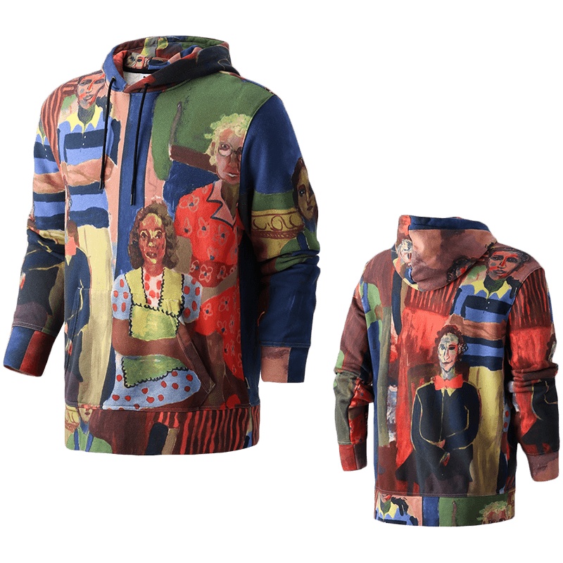 PUMA黑标男装KIDSUPER STUDIOS刘昊然同款运动卫衣