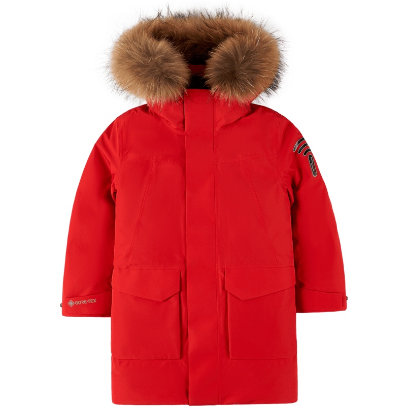 波司登儿童羽绒服男女新款GORE-TEX中长时尚户外套T90142801