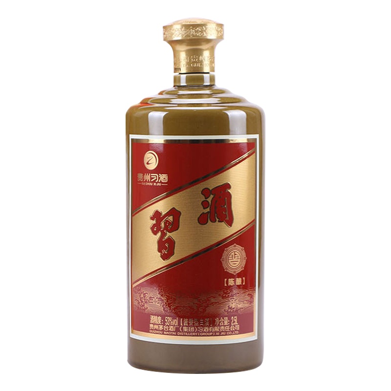 贵州习酒 习酒陈酿 53度2500ml 单瓶装 酱香型白酒高度