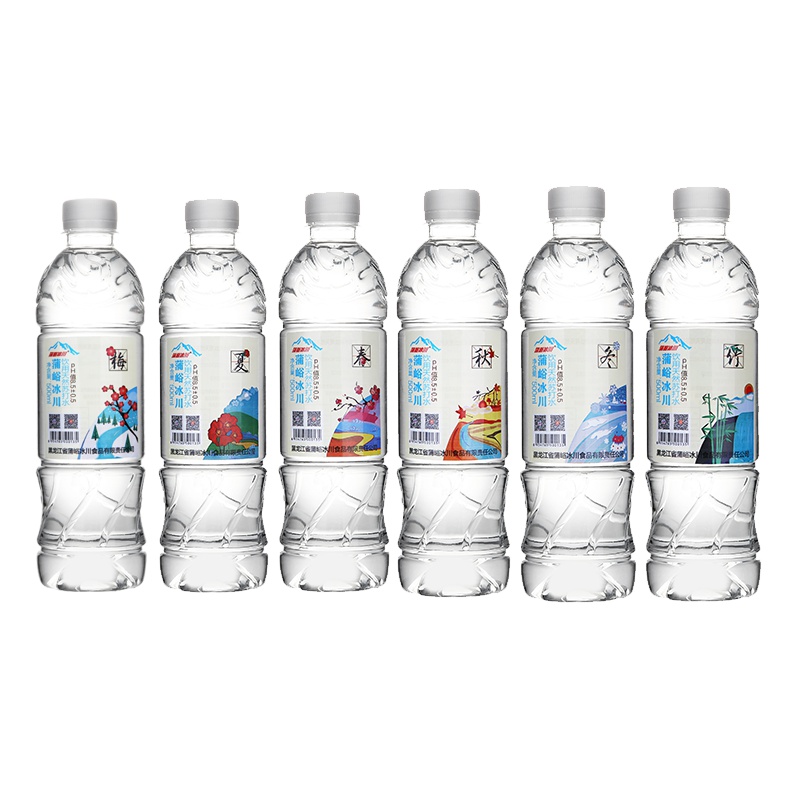 蒲峪冰川苏打水 饮用天然  纯净 500ml*1瓶