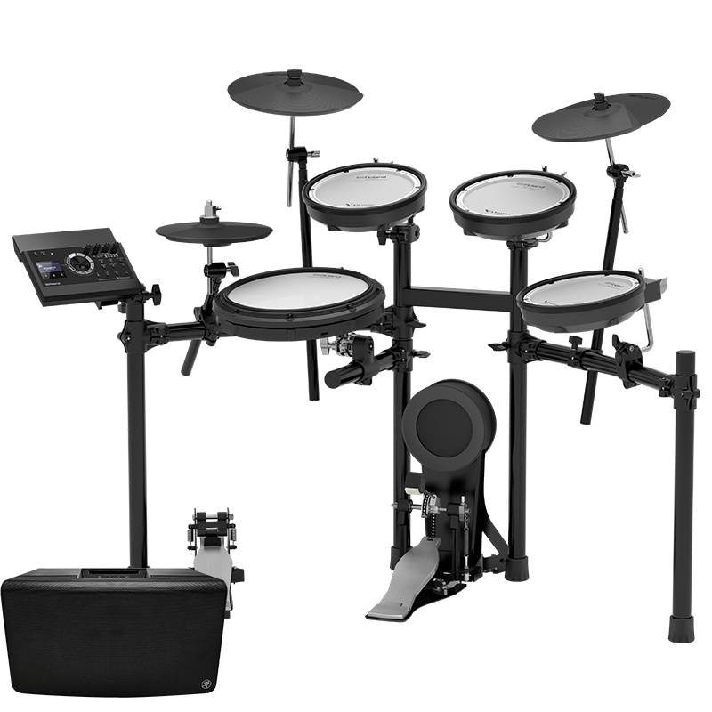 罗兰(Roland)电子鼓TD17KV 专业演奏电子鼓电鼓便携儿童练习演出爵士鼓通用电架子鼓+多功能音箱套装