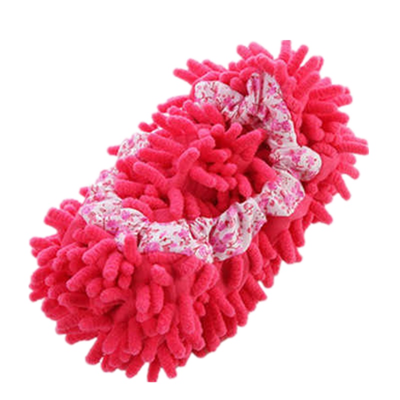 [34到45码可穿]雪尼尔可拆洗擦地拖地鞋套懒人扫地拖把擦地鞋套[1双]