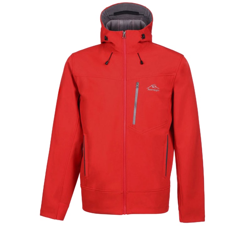 阿尼玛卿/ANEMAQEN 软壳夹克男 户外软壳外套防风弹性保暖 AJ1503