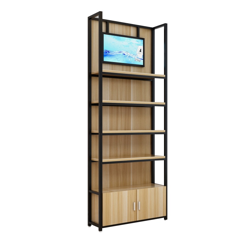 [藏书阁]展柜化妆品展示柜产品货架展示架陈列柜自由组合母婴店货架展示柜