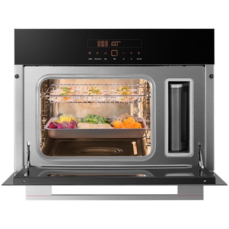 方太(FOTILE)30L家用大容积 六大智能菜单 6大蒸饪模式 人性化设计 续航久智能电蒸箱SCD30-E3M