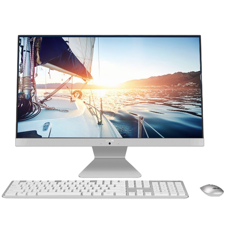 华硕(ASUS)V241ICGK 23.8英寸台式一体机电脑(4415U 4G 256G 2G独)黑