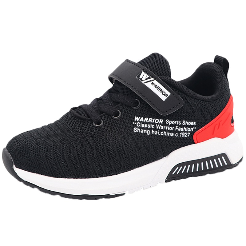 回力(Warrior)童鞋春秋季儿童运动鞋男童飞织跑步鞋网面中大童休闲鞋 青少年鞋WZ-2889