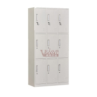 法木森 九门更衣柜 加厚 灰白