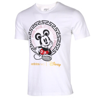 阿迪达斯（ADIDAS）男款休闲运动米奇圆领短袖T恤GE7775