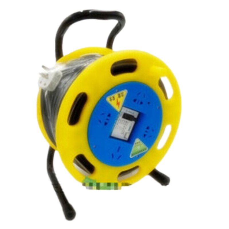 耐润 汽车通用20-30米 带双孔三孔插座线滚子 汽车工具 蓝色