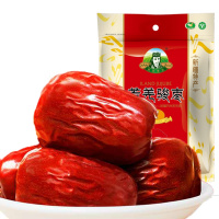 新货 羌田一级新疆大枣500g(内置4袋) 零食若羌骏枣玉枣甜过和田大枣子特产非奶枣无核脆冬枣蜜饯果干