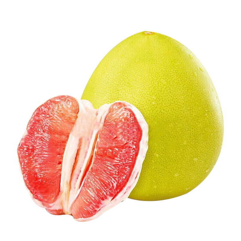 福建平和琯溪蜜柚 红心蜜柚 红心柚子 2个装 1.8kg-2.5kg 新鲜水果