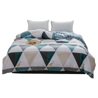 泰念Tai nian 全棉印花单被套单件床上用品纯棉被套男学生床被罩女生宿舍单人被罩床1.5m 1.8m