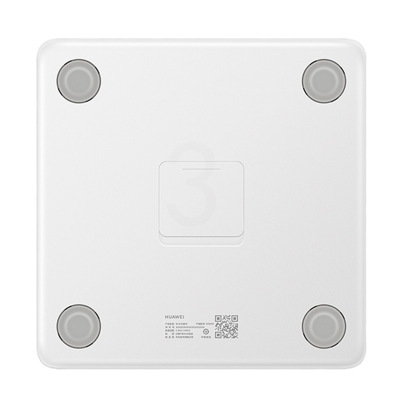 Huawei 华为mini体重秤CH21家用电子秤精准测量智能体重称 白色