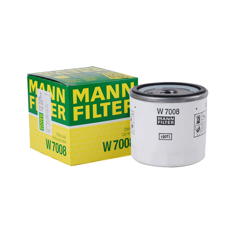 曼牌(MANN)机滤W7008适配嘉年华/福睿斯/福克斯/金牛座/翼搏/嘉年华ST/沃尔沃S60/V40