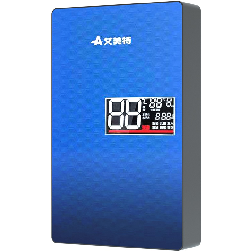 艾美特即热式电热水器 家用小型速热恒温淋浴器 免储水 洗澡器 EH02 金色
