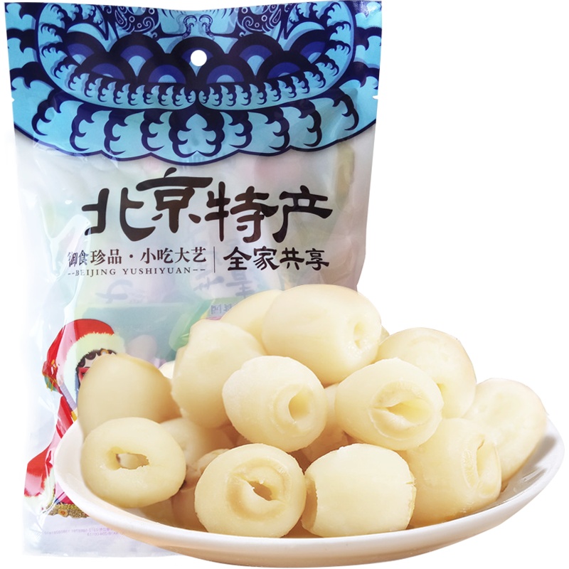御食园 清恬莲子200g 老北京特产 传统小吃休闲零食 独立小包装