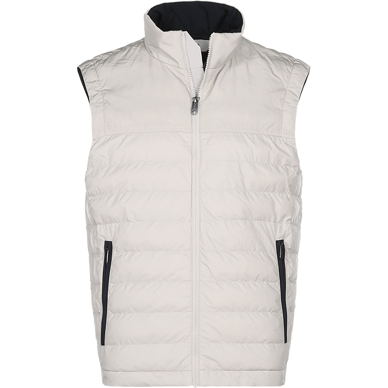 杰尼亚 Z ZEGNA 男士锦纶保暖环保夹棉背心马甲VY028 ZZ080