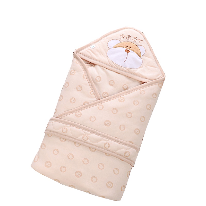 小包被棉春秋加厚婴儿用品宝宝抱毯初生婴儿抱被夏季薄款适用于一个月到12个月