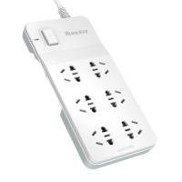 航嘉(huntkey) SSU601 1.8米 家用六位排插新国标多功能插座 大间距拖线板长线插板