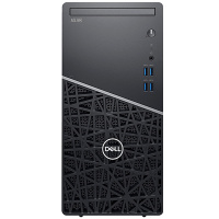 戴尔(DELL)成铭3990 商用办公台式电脑主机(Intel i3-10100 8GB 1TB+256GB固态 无光驱 W10H)