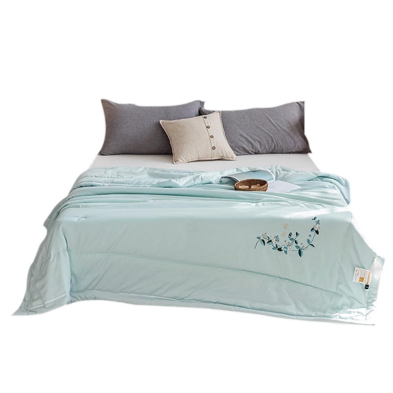 南极人(NanJiren) 夏凉被单人大豆薄荷驱蚊可水洗机洗夏季空调被子双人午睡午休薄款春秋被芯