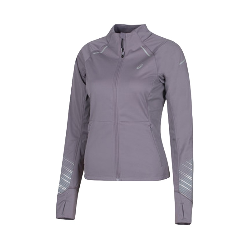 ASICS亚瑟士女式LITE-SHOW跑步保暖夹克 2012A636-500