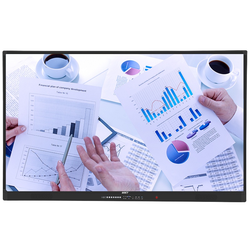 中银BOCT FT55 55英寸壁挂多媒体教学会议触摸一体机触摸屏电视电脑大屏显示器电子白板(不带OPS电脑)