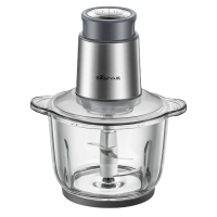 小熊(Bear) 料理机QSJ-B03Y7 2升家用电动不锈钢搅拌机绞馅机切碎肉机辅食料理机绞菜打蒜机