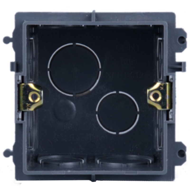 正泰 开关插座面板86型暗盒底盒暗装线底盒面板开关盒NEH1-012开关插座底盒