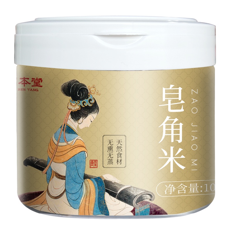 固本堂桃胶皂角米雪燕组合225g