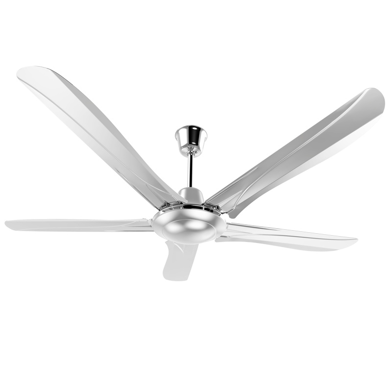 钻石牌(DIAMOND) 吊扇家用客厅铁叶宿舍工业吊式黑色大风力吸顶扇电风扇 48寸黑-遥控款-配单钩