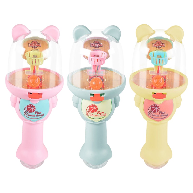 新华成玩具儿童益智玩具投篮动手能力亲子互动游戏整盒装(猜拳投篮机)单个无包装三色随机发