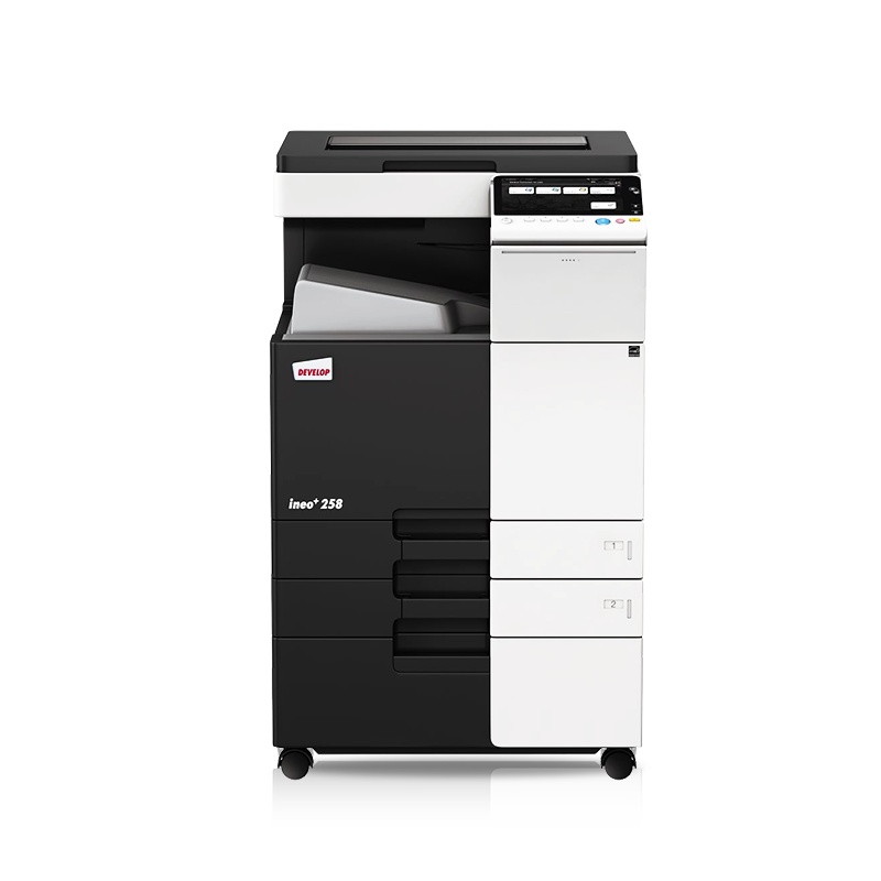 德凡（DEVELOP）ineo +258 A3 彩色数码 复合机 25页/分 打印复印扫描（含自动双面输稿器+双面单元+双纸盒+工作底柜）