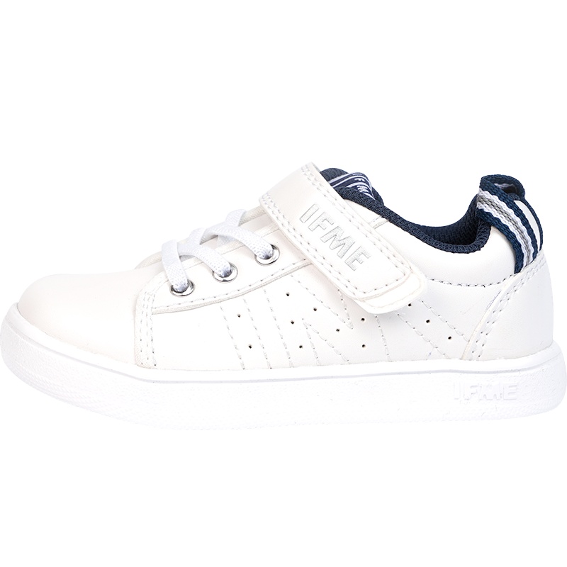 SUPERGA IFME 日本童鞋22-0110 小白鞋魔术贴休闲鞋运动鞋室内鞋幼儿园男女小童学生 一双价