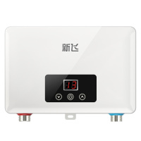 新飞(Frestech)即热式电热水器小厨宝快热式速热小型厨房热水宝过水热铝压铸发热体 XF-D555象牙白基础款