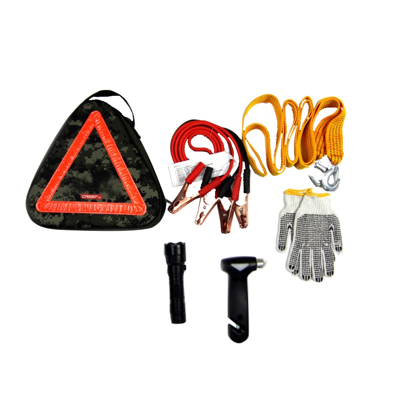 瑞德汽车应急包车用急救包拖车绳安全锤随车应急救援工具包