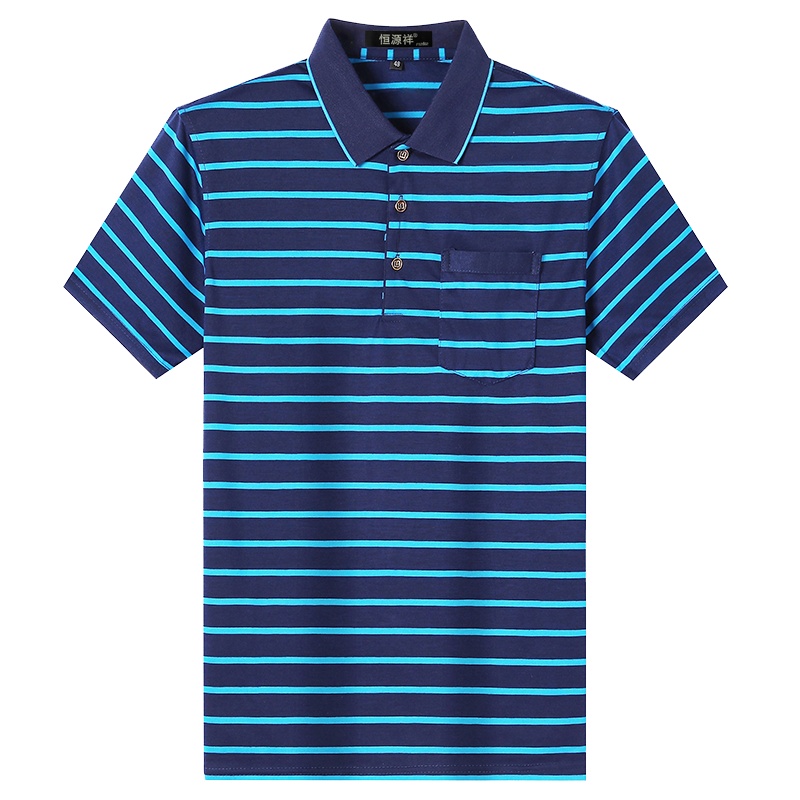 恒源祥男士T恤2021夏新款男短袖t恤中青年夏装棉短袖上衣