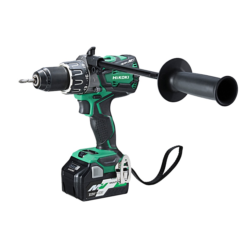 高壹工机 日立 36V 充电式冲击钻(超大扭矩/无刷马达/侧手柄/HSC工具箱)(裸机) DV36DA-C2Z