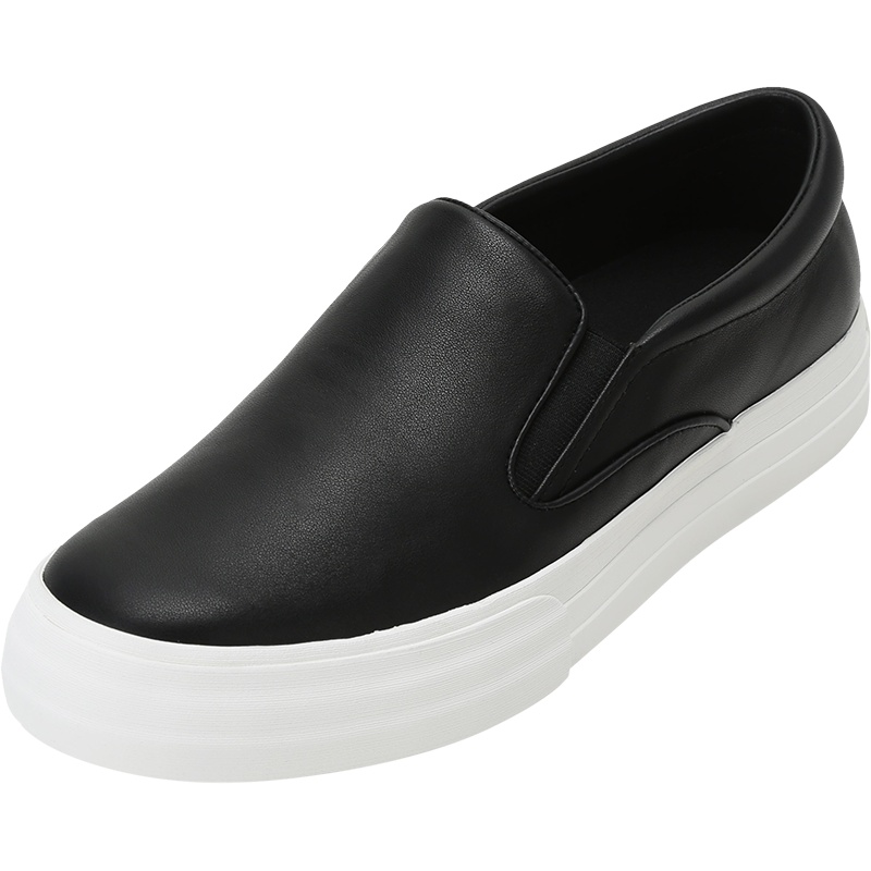 EMPORIO ARMANI 阿玛尼 男士 牛皮革懒人鞋休闲鞋平底鞋X4J102 XF532