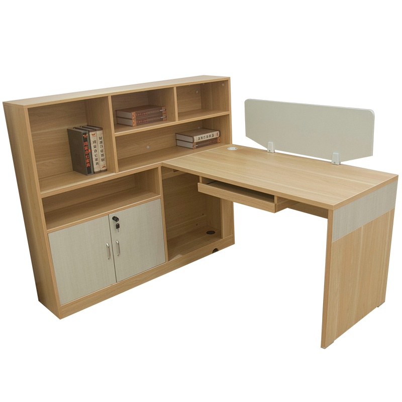 鸿业盛大FSH85-0259办公家具电脑桌办公桌职员工位卡座简约现代职员位1.5米办公位1500L*1400W*1200