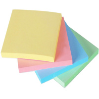 得力(deli)百事贴便利贴标签纸便签纸 7151(76*76mm)四色*100张