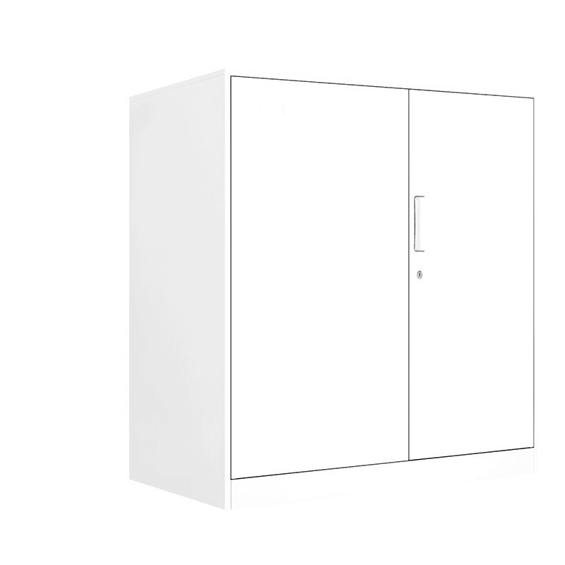 [红心家居]办公柜铁皮开门小矮柜铁皮文件柜财务柜档案